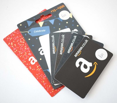 Lot 124 - Amazon (x7) - Total face value £200