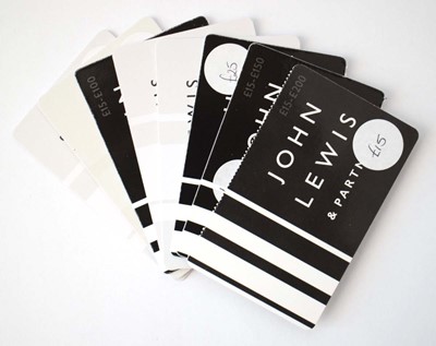 Lot 136 - John Lewis (x8) - Total face value £200