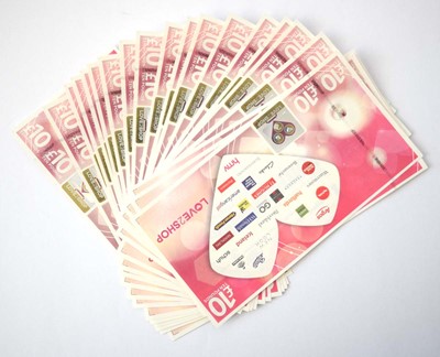Lot 159 - Love 2 Shop (x1) - Total face value £200