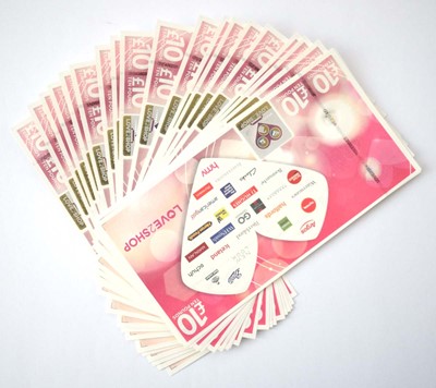Lot 160 - Love 2 Shop (x1) - Total face value £200