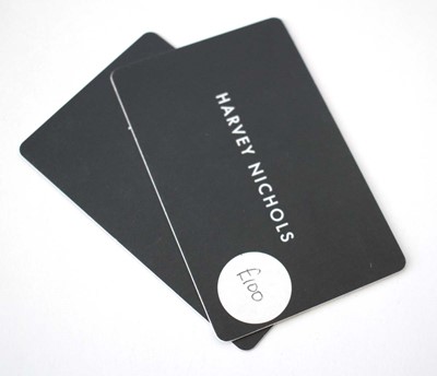 Lot 180 - Harvey Nichols (x2) - Total face value £350