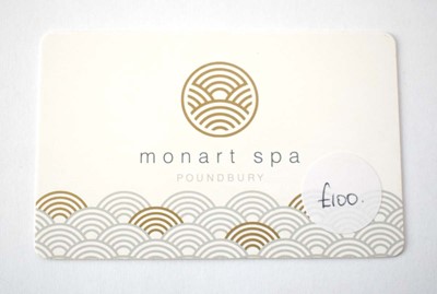 Lot 183 - Monart Spa (x1) - Total face value £100