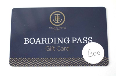Lot 185 - Titanic Hotel (x1) - Total face value £100