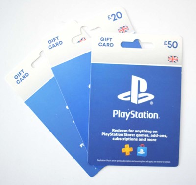 Lot 187 - Playstation (x3) - Total face value £90