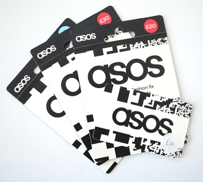 Lot 202 - Asos (x4) - Total face value £90