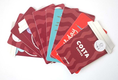 Lot 205 - Costa (x11) - Total face value £185
