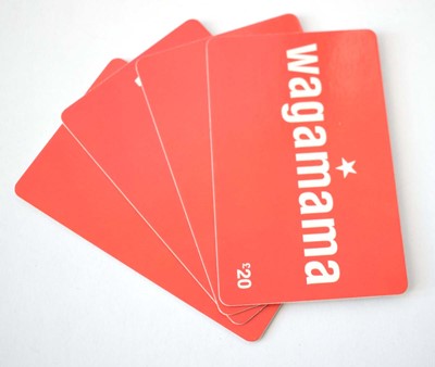 Lot 208 - Wagamama (x4) - Total face value £80