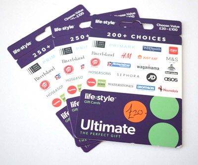 Lot 213 - Lifestyle (x3) - Total face value £130