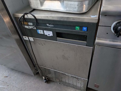 Lot 24 - 56cm Whirlpool K40 floor standing ice machine