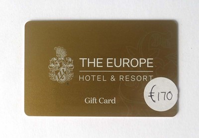 Lot 25 - The Europe Hotel & Resort (x1) - Total face...