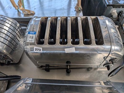 Lot 273 - Dualit 6 slice commercial toaster