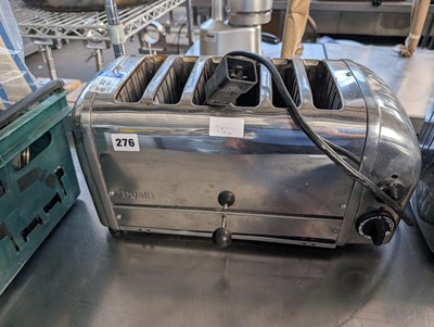 Lot 276 - Dualit 6 slice commercial toaster