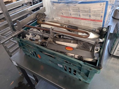 Lot 277 - Tray containing various extruder, auger and...