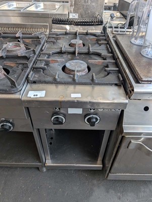 Lot 69 - 40cm gas Mareno 2 burner stove