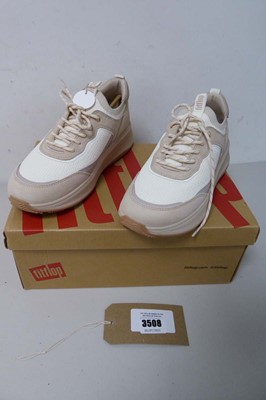 Lot 3508 - Boxed pair of ladies Fitflop suede/knit...