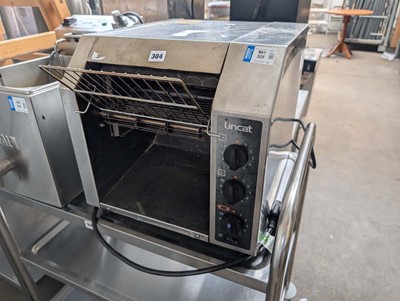 Lot 304 - 41cm electric Lincat conveyor toaster