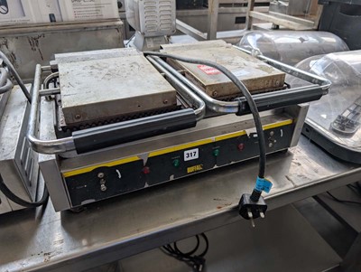 Lot 317 - 54cm Buffalo 2 sided double contact grill