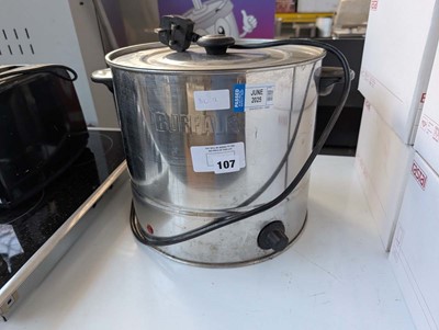 Lot 107 - Buffalo tea urn