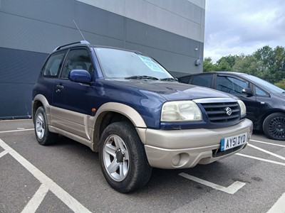Lot 4003 - (AY51 DYD) 2001 Suzuki Grand Vitara 16V SE...