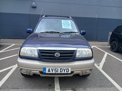 Lot 4003 - (AY51 DYD) 2001 Suzuki Grand Vitara 16V SE...
