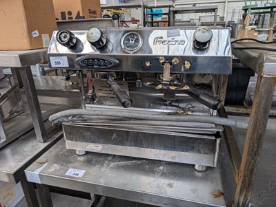 Lot 335 - 58cm Fracino 2 group automatic barista type...