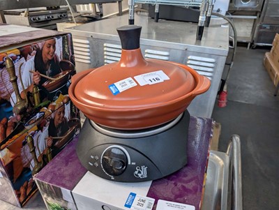Lot 117 - Stir Taste The World Moroccan tagine (boxed)