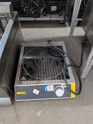 Lot 364 - Small Buffalo bench topped induction hob