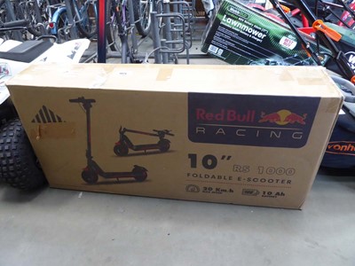 Lot 4024 - Red Bull Racing RS 1000 foldable electric scooter