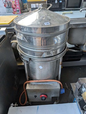 Lot 138 - LPG Powered dumpling steamer