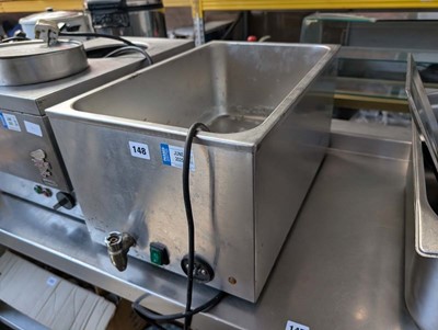 Lot 148 - Horeca wet well bain marie