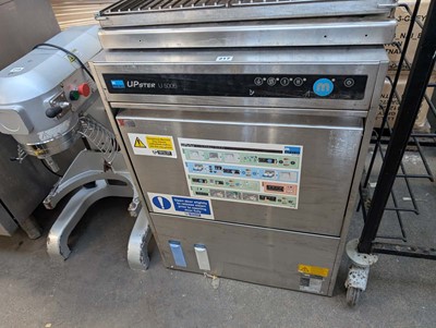 Lot 217 - 60cm Meiko Upster 500S undercounter drop front...