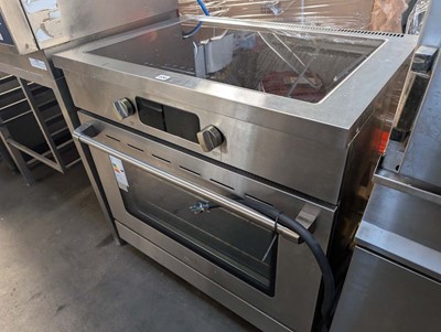 Lot 220 - 90cm electric range type cooker with induction...