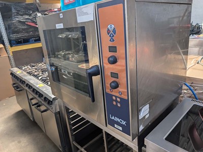 Lot 221 - 95cm electric Lainox 6 shelf combination oven...
