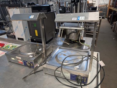 Lot 225 - 2 Victor BTC 4Z bench top carvery units