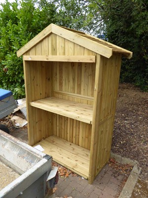 Lot 4159 - Timber garden potting shed