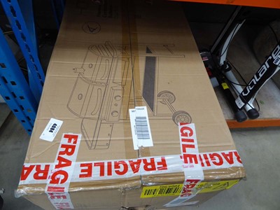 Lot 4084 - A box containing a quantity of barbecue parts
