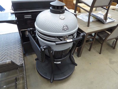 Lot 4108 - A Pit Boss Kamado ceramic barbecue on portable...