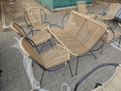 Lot 4164 - 4-piece garden set consisting of 3...