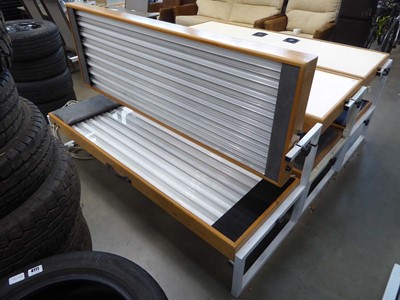 Lot 4112 - A Goldenlite sunbed with control panel box