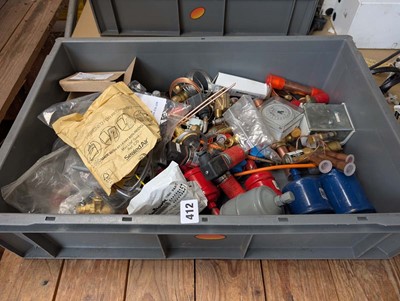Lot 412 - Box of spare parts
