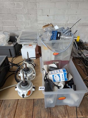 Lot 414 - Box of spare parts