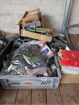 Lot 417 - Box of spare parts