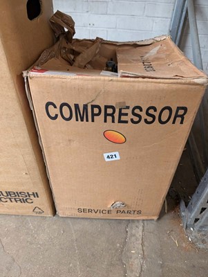 Lot 421 - Refrigeration and air conditioning compressor