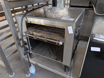Lot 470 - Conveyor toaster