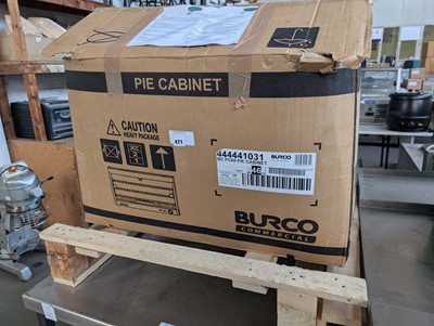 Lot 471 - Burco PC60 bench topped pie cabinet heated...