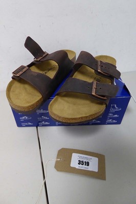 Lot 3519 - Boxed pair of Birkenstock Arizona sandals,...