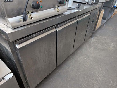 Lot 485 - 180cm GGM Gastro model KTS187AN 3 door counter...