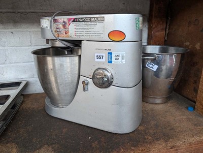 Lot 557 - Kenwood Major food processor with bowl