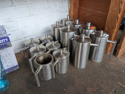 Lot 567 - 7 large water jugs and 6 tea pots