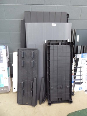 Lot 4229 - Assortment of Keter storage box parts